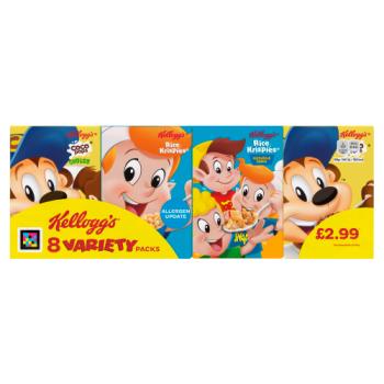 Kellogg's 8 Variety Packs 196g