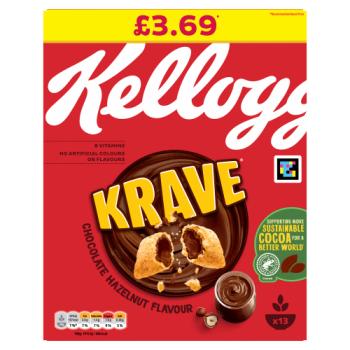 Kellogg's Krave Chocolate Hazelnut Flavour 410g
