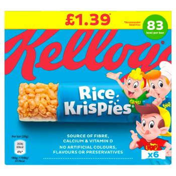 Kellogg's Rice Krispies 6 x 20g (120g)