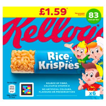Kellogg's Rice Krispies 6 X 20g (120g)