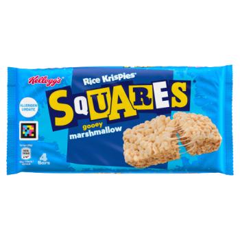 Kellogg's Rice Krispies Squares Gooey Marshmallow Bars 4 x 28g (112g)