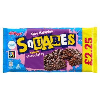 Kellogg's Rice Krispies Squares Totally Chocolatey 4 x 36g (144g)