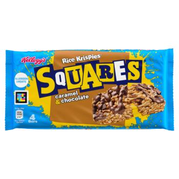 Kellogg's Rice Krispies Squares Caramel & Chocolate 4 x 36g (144g)
