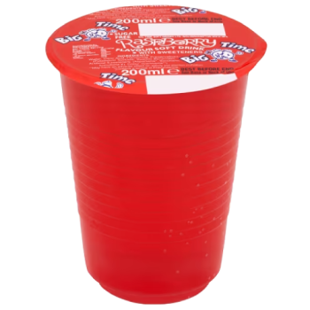 Big Time Raspberry Flavour Soft Drink with Sweeteners 200ml
