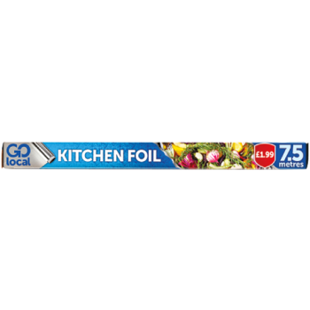 Go Local Kitchen Foil 7.5m PM £1.99 
