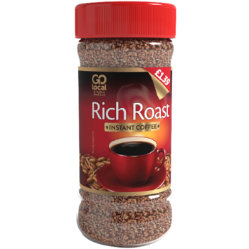 Go Local Rich Roast Instant Coffee 80g PM £1.39 