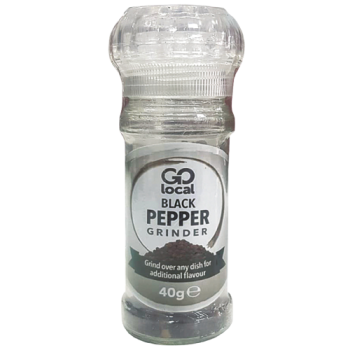 Go Local Black Pepper Grinder 40g