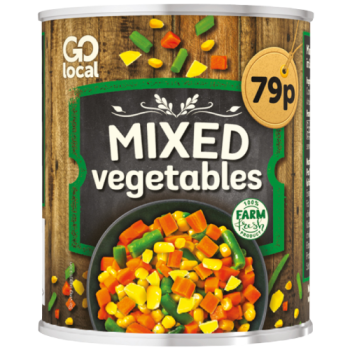Go Local Mixed Vegetables 400g PM 79p