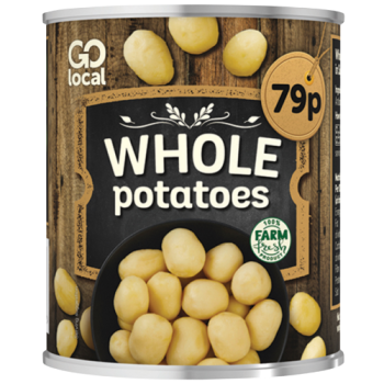 Go Local Whole Potatoes 400g PM 79p