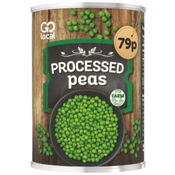 Go Local Processed Peas 400g PM 79p 