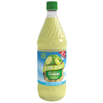 Go Local Lime Juice Cordial No Added Sugar 1L PM £1
