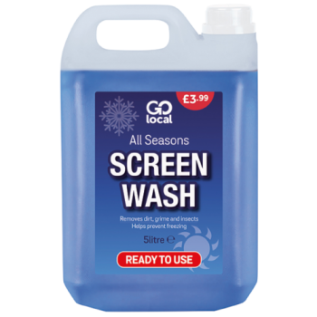 Go Local All Seasons Screen Wash 5L PM £3.99