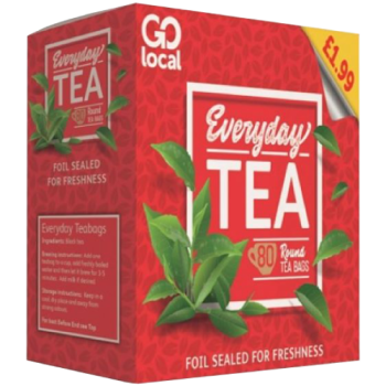 Go Local Everyday Tea Bags 80pk PM £1.99 
