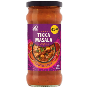 Go Local Tikka Masala Cooking Sauce Medium 350g PM £1.49 