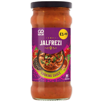 Go Local Jalfrezi Cooking Sauce Medium 350g PM £1.49 