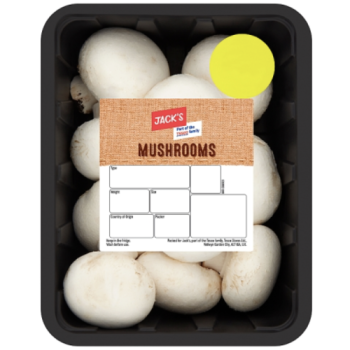 Jack's Closed Cup Mushrooms 250g