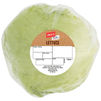 Jack's Iceberg Lettuce Single