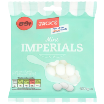 Jack's Mint Imperials 140g