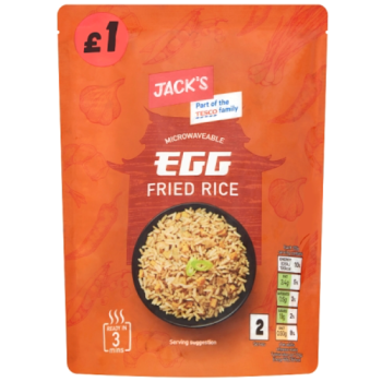Jack's Microwaveable Egg Fried Rice 250g