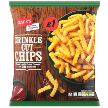 Jack's Crinkle Cut Chips 750g