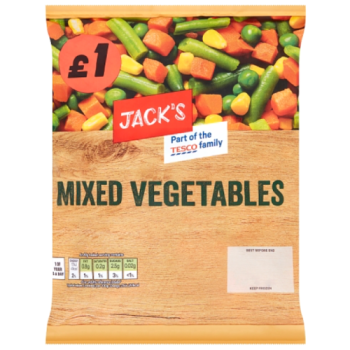 Jack's Mixed Vegetables 500g