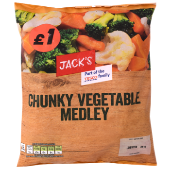 Jack's Chunky Vegetable Medley 500g PM £1