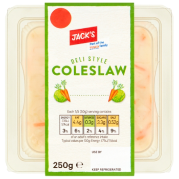 Jack's Deli Style Coleslaw 250g