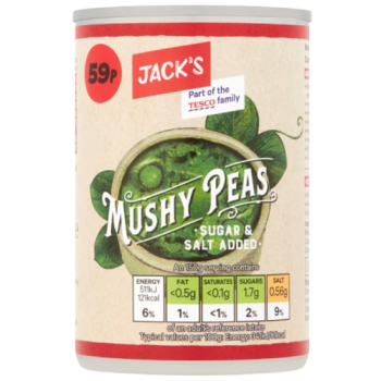 Jack's Mushy Peas 300g