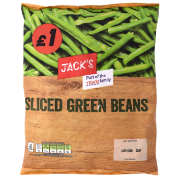 Jack's Sliced Green Beans 500g PM £1 