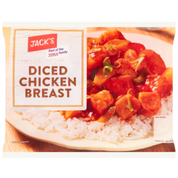 Jack's Diced Chicken Breast 350g