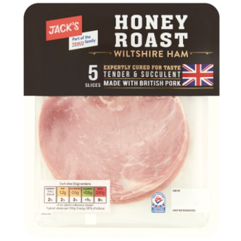Jack's Honey Roast Wiltshire Ham 5 Slices 120g 