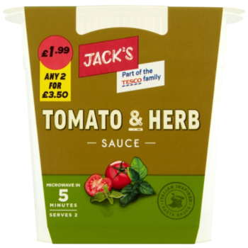 Jack's Tomato & Herb Sauce 350g 