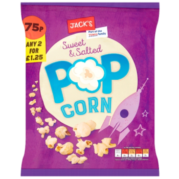 Jack's Sweet & Salted Popcorn 55g