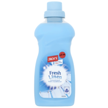 Jack's Fresh Linen Concentrated Fabric Conditioner 30 Washes 750ml
