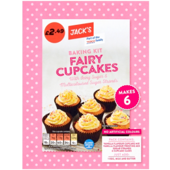 Jack's Baking Kit Fairy Cupcakes 290g