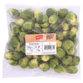 Jack's Brussels Sprouts 450g 