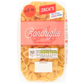 Jack's Conchiglie 500g