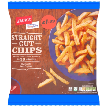 Jack's Straight Cut Chips 750g