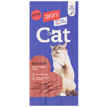 Jack's Cat 6 Cat Sticks 30g