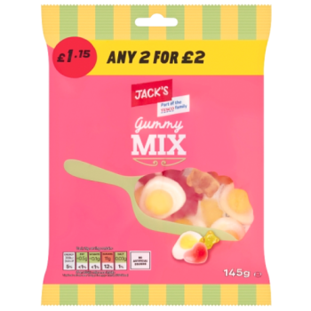 Jack's Gummy Mix 145g