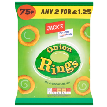 Jack's Onion Rings 60g