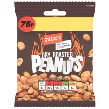 Jack's Dry Roasted Peanuts 55g