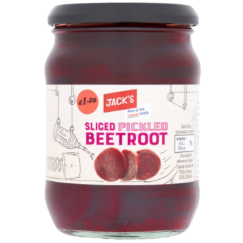 Jack's Sliced Pickled Beetroot 340g 