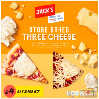 Jack's Stone Baked Three Cheese 331g 