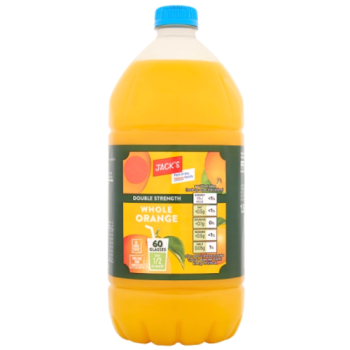 Jack's Double Strength Whole Orange 1.5 Litre