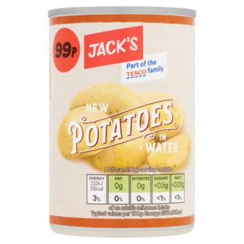 Jack's New Potatoes in Water 300g