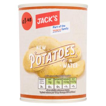 Jack's New Potatoes in Water 560g