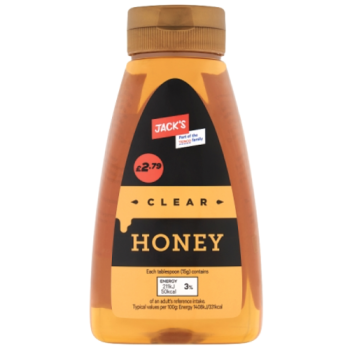 Jack's Clear Honey 340g