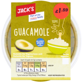 Jack's Guacamole 125g