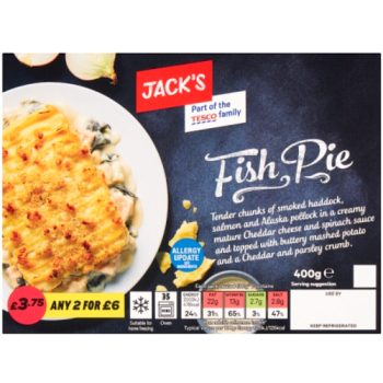 Jack's Fish Pie 400g